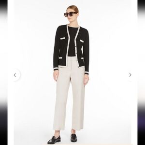 《 MaxMara 》 Linen Blend Pocket Shirt